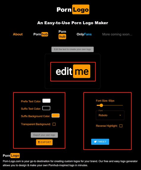 pornhub elanorof|Generate a Free Logo in Pornhub Style Online .